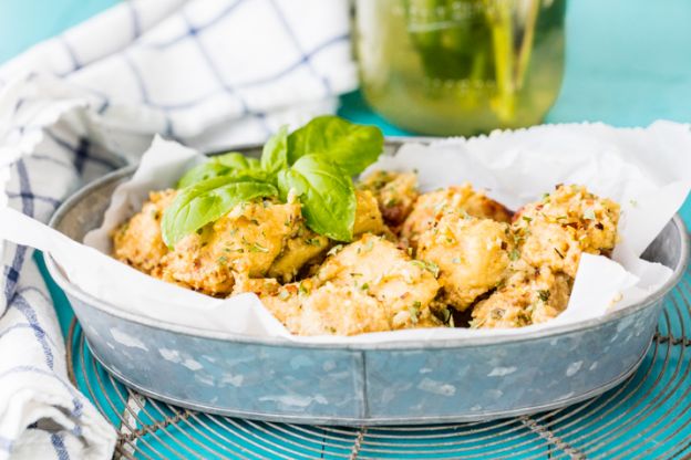 Garlic Parmesan wings