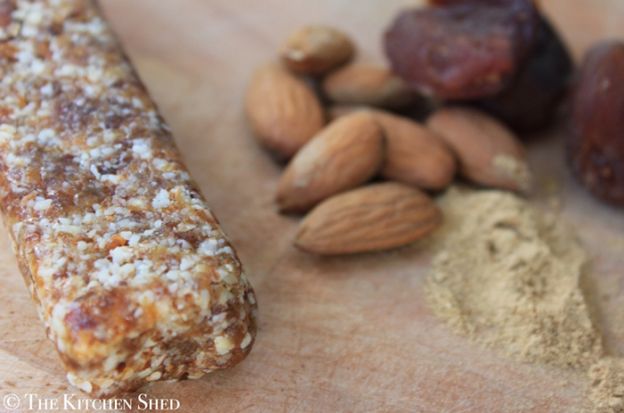 Ginger, Apricot and Almond No Bake Energy Bars