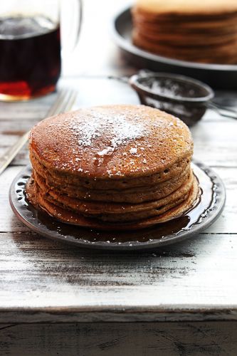 Gingerbread pancakes