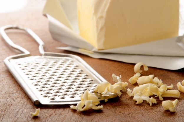 When Making Flaky Pastries or Crusts, Grate Your Butter