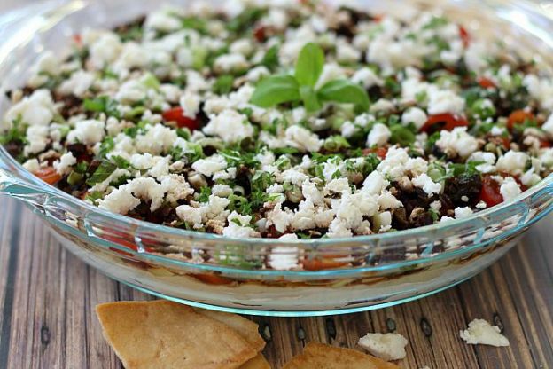 Ultimate Greek 7-Layer Dip