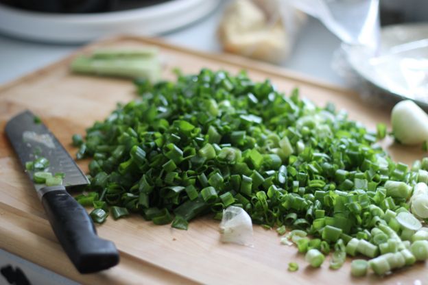 Freeze Leftover Green Onions in Ziploc Bags