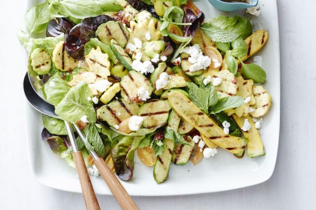 Grilled Zucchini Salad