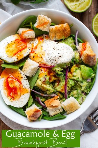 GUACAMOLE & EGG BREAKFAST BOWL