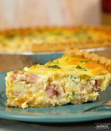 Ham and Broccoli Quiche