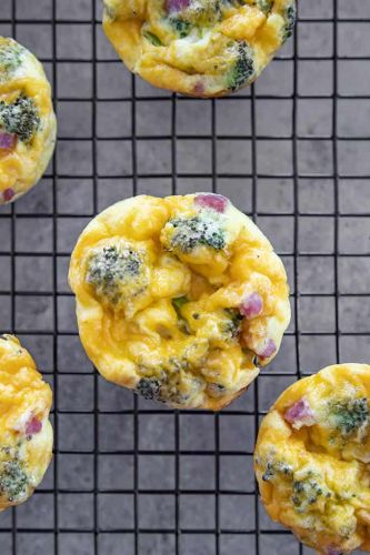 Ham & Cheese Egg Muffins