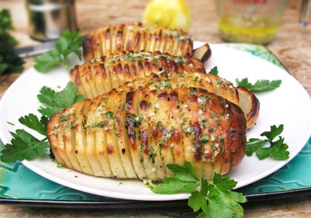 Hasselback Potatoes