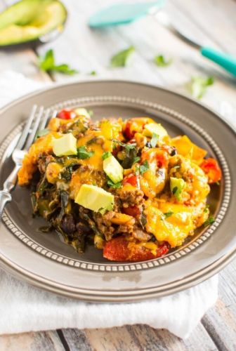 Healthy Taco Casserole