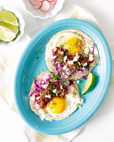 Huevos Rancheros tacos