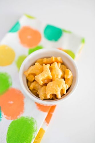 Homemade Cheese Animal Crackers