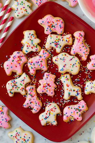 Homemade Circus Animal Cookies