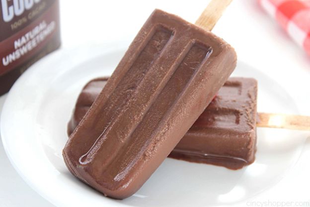 Homemade Fudgesicles