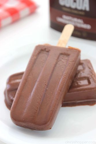 Homemade Fudgesicles