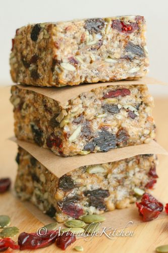 Fuel-to-go homemade protein bars