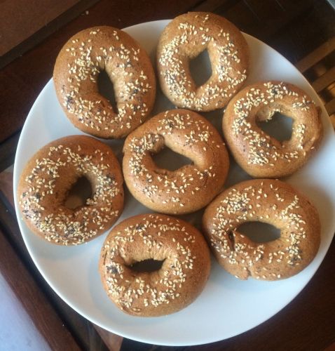 Homemade Whole Wheat Bagels