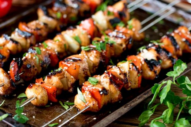 Marinated Chicken Skewers