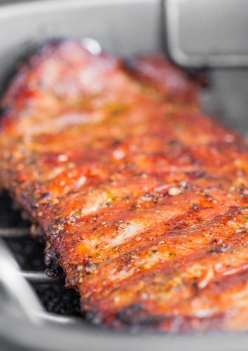 Honey Glazed Rack of Pork Ribs