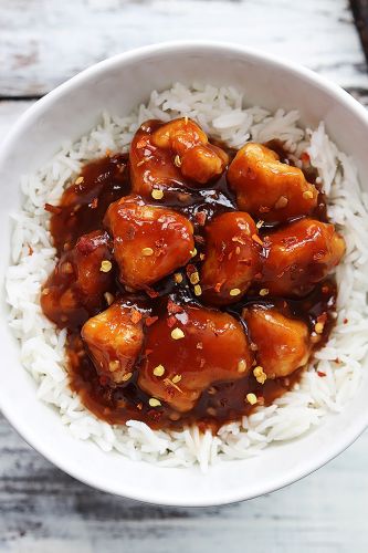 Honey Sriracha chicken