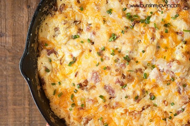 Hot ham & cheese dip