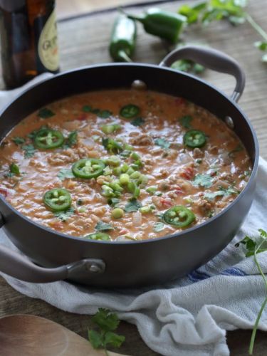 Hummus turkey chili