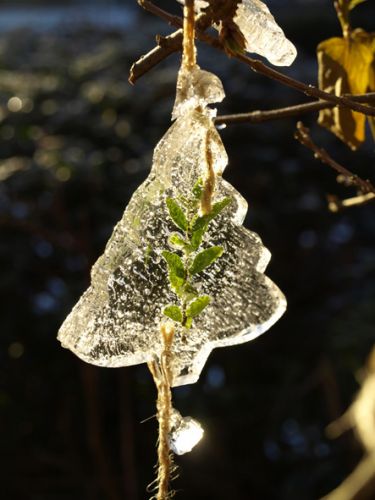 Ice suncatcher