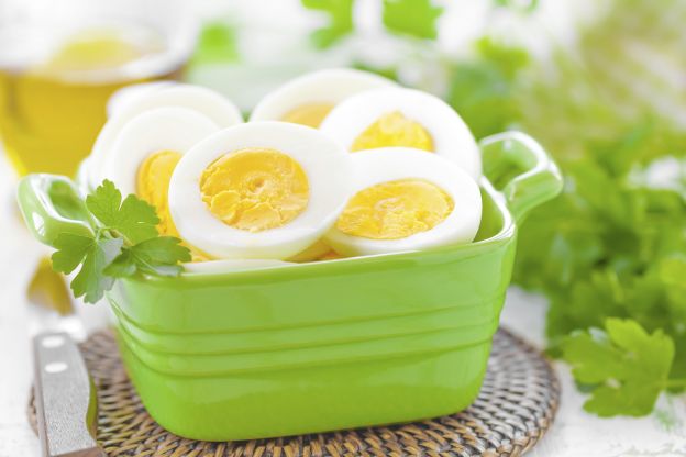 Hard boiled eggs