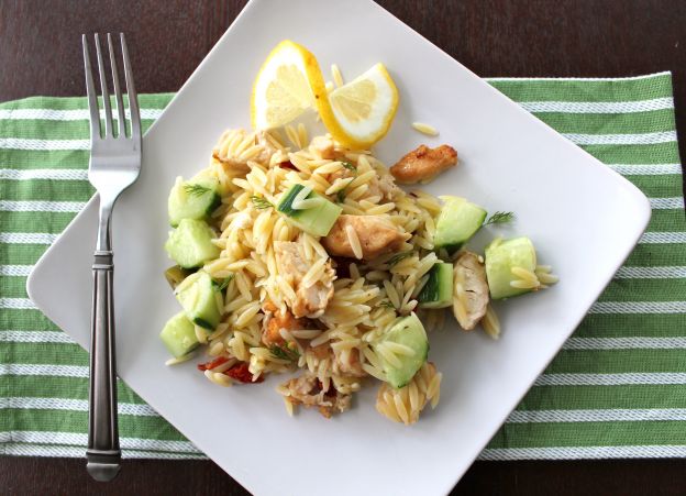 Lemon and Chicken Orzo