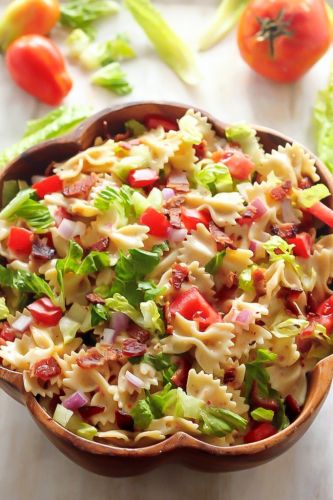 BLT pasta salad