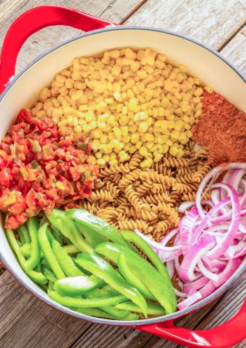 ONE POT WONDER SOUTHWEST PASTA