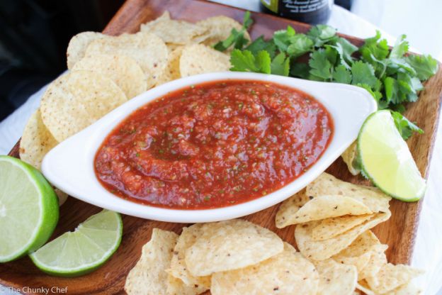 Restaurant-style salsa