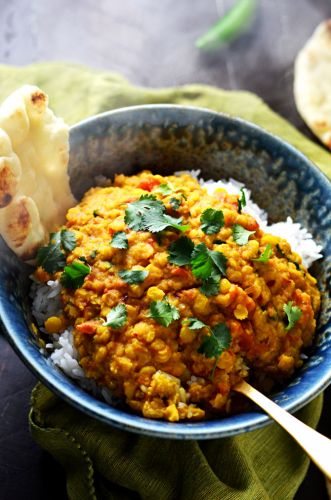 Slow Cooker Indian-Spiced Lentils