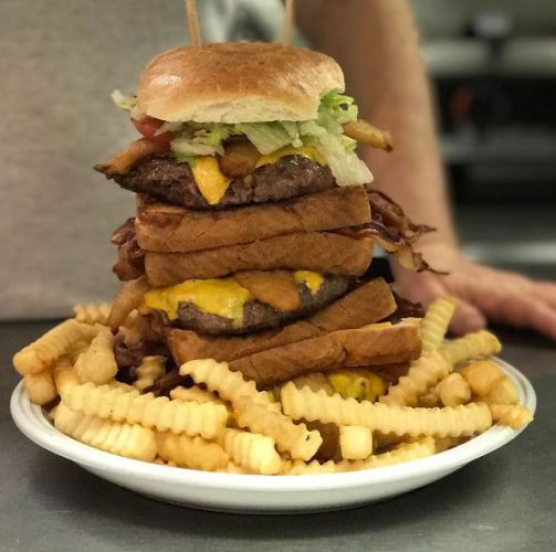 Delaware - Jeff's Taproom & Grille Big Ass Burger Challenge