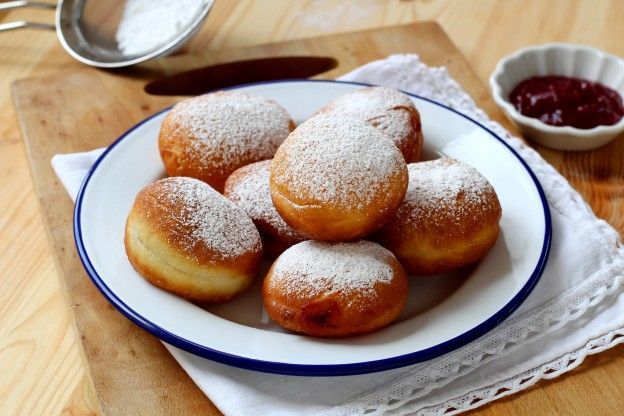 Classic jelly donuts