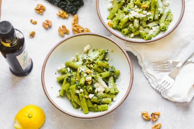 Kale Pesto Pasta