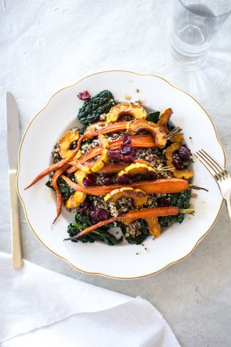 Kale quinoa salad