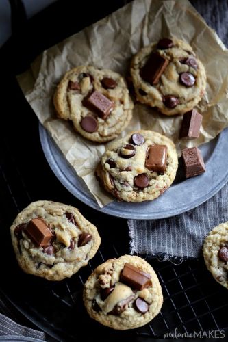 Kit Kat chocolate chip cookies