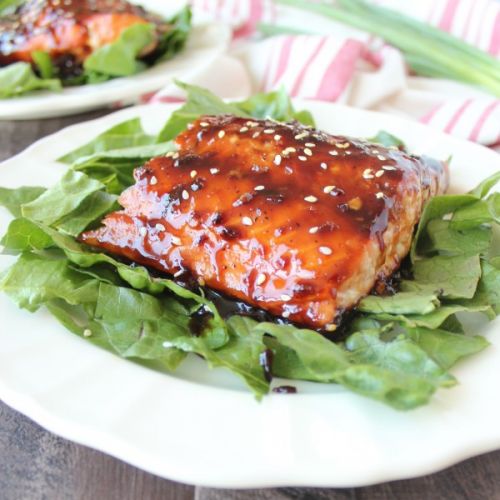 Korean BBQ Grilled Salmon