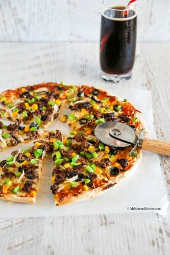 Korean Bulgogi Pizza