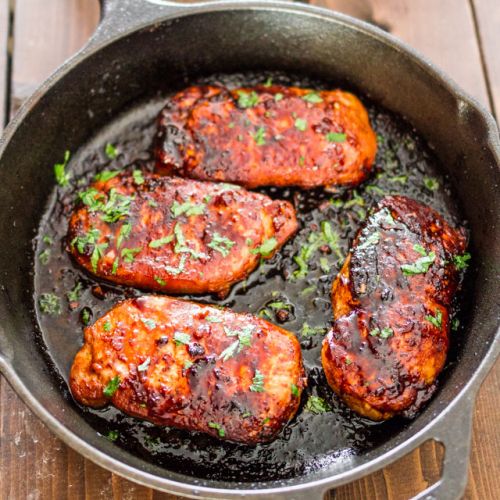 Korean Style Pork Chops