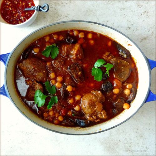 Moroccan lamb stew