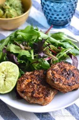 Skinny Southwestern Chicken Patties