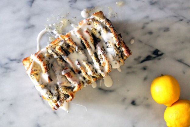 Lemon Poppyseed Pull Apart Bread