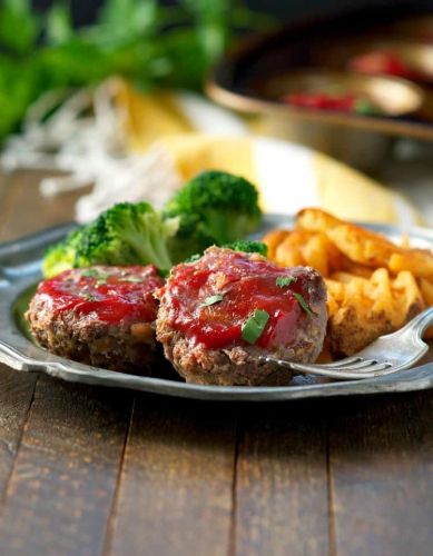 Healthy Mini Meatloaf