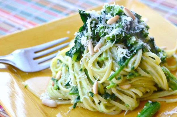 Linguine With Creamy Avocado Sauce