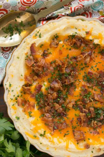 Loaded Mashed Potato Casserole