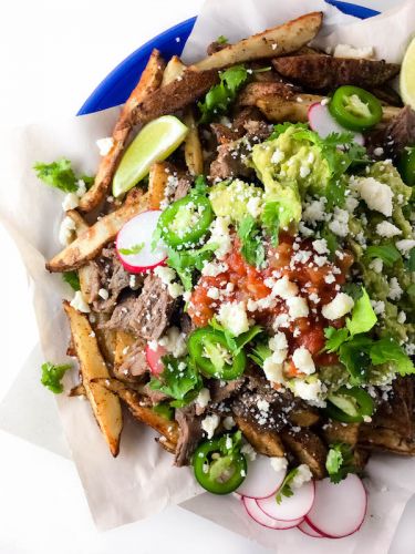 Loaded Mexican Street Fries