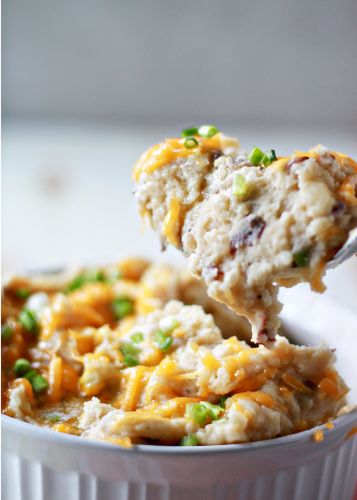 Loaded mashed potatoes