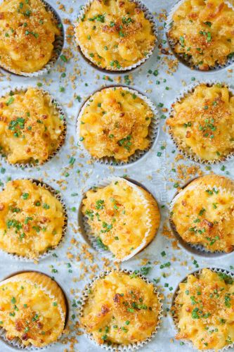 Mac and Cheese Cups