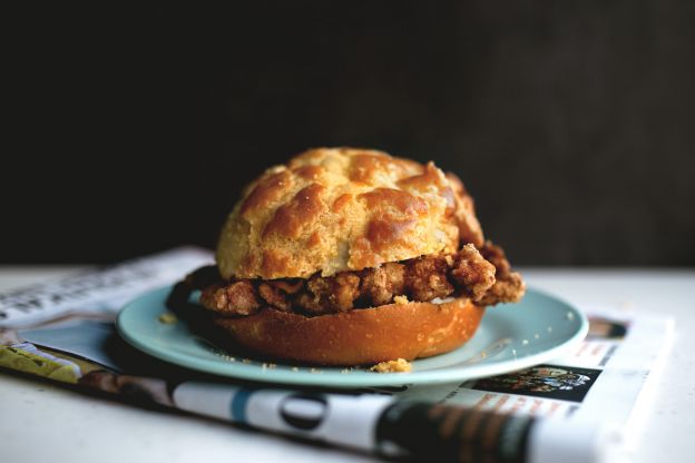 Pork Chop Bun (Macau)