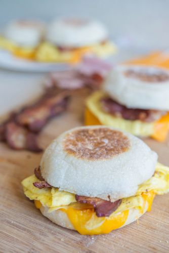 Make Ahead Breakfast Sandwiches